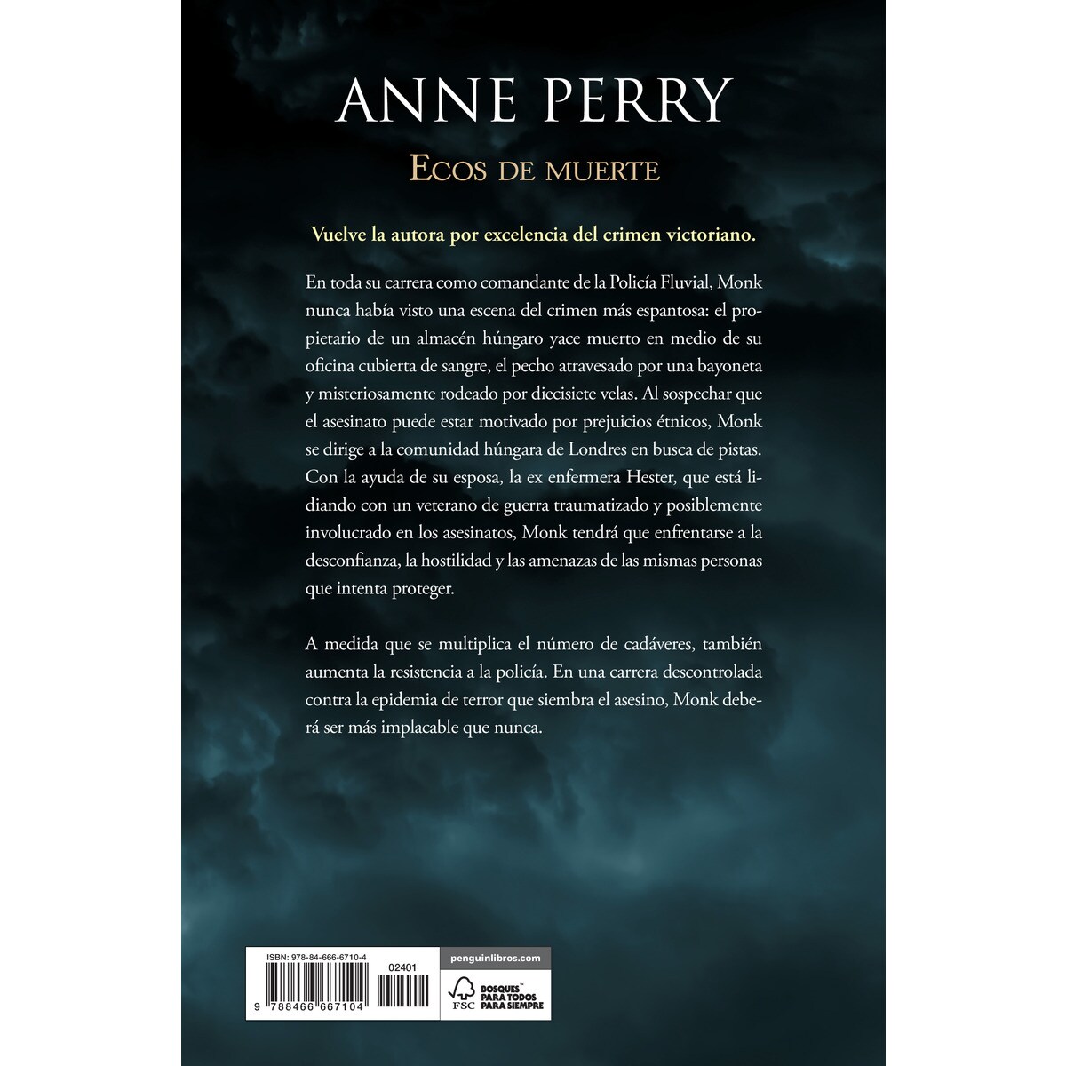 Ecos de muerte (Detective William Monk 23) (Capa mole) 2