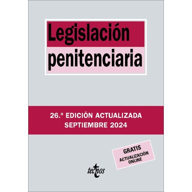 Imagen 0 de Legislación penitenciaria