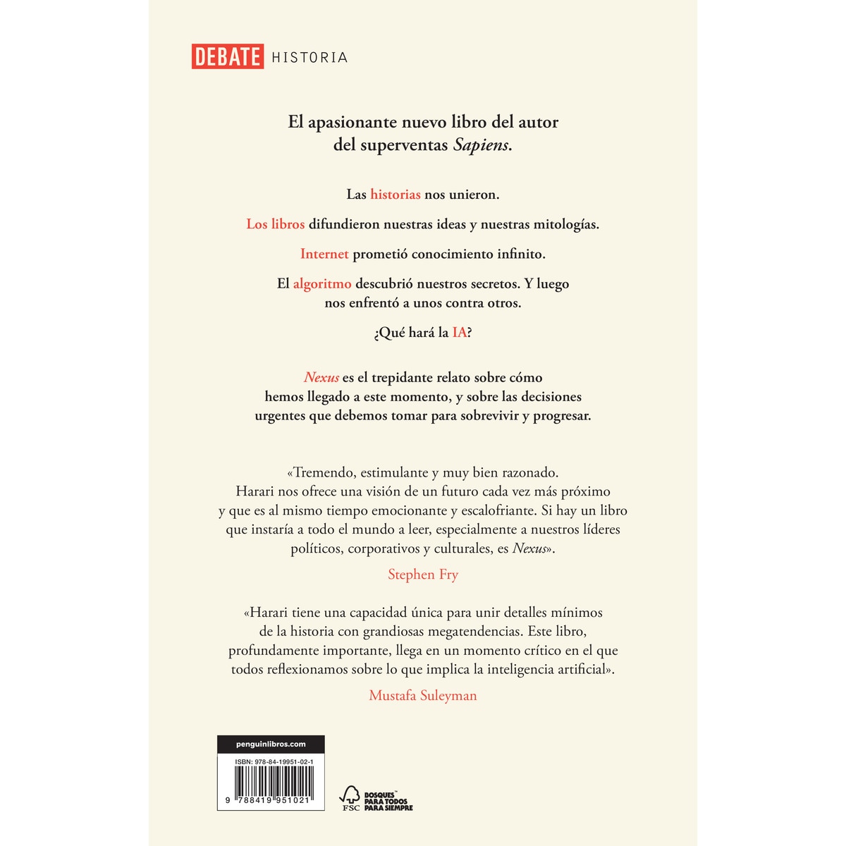 Nexus: Una breve historia de las redes de información desde la Edad de Piedra hasta la IA (Capa dura) 2