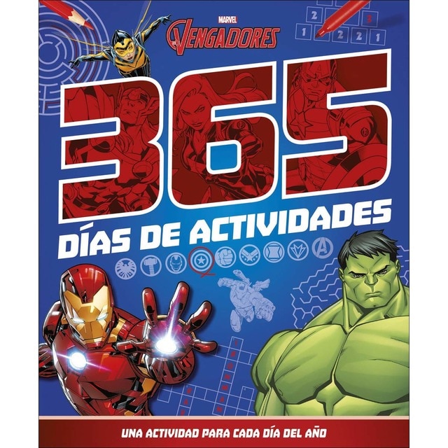Imagen 0 de Los Vengadores. 365 días de actividades  (Tapa blanda)