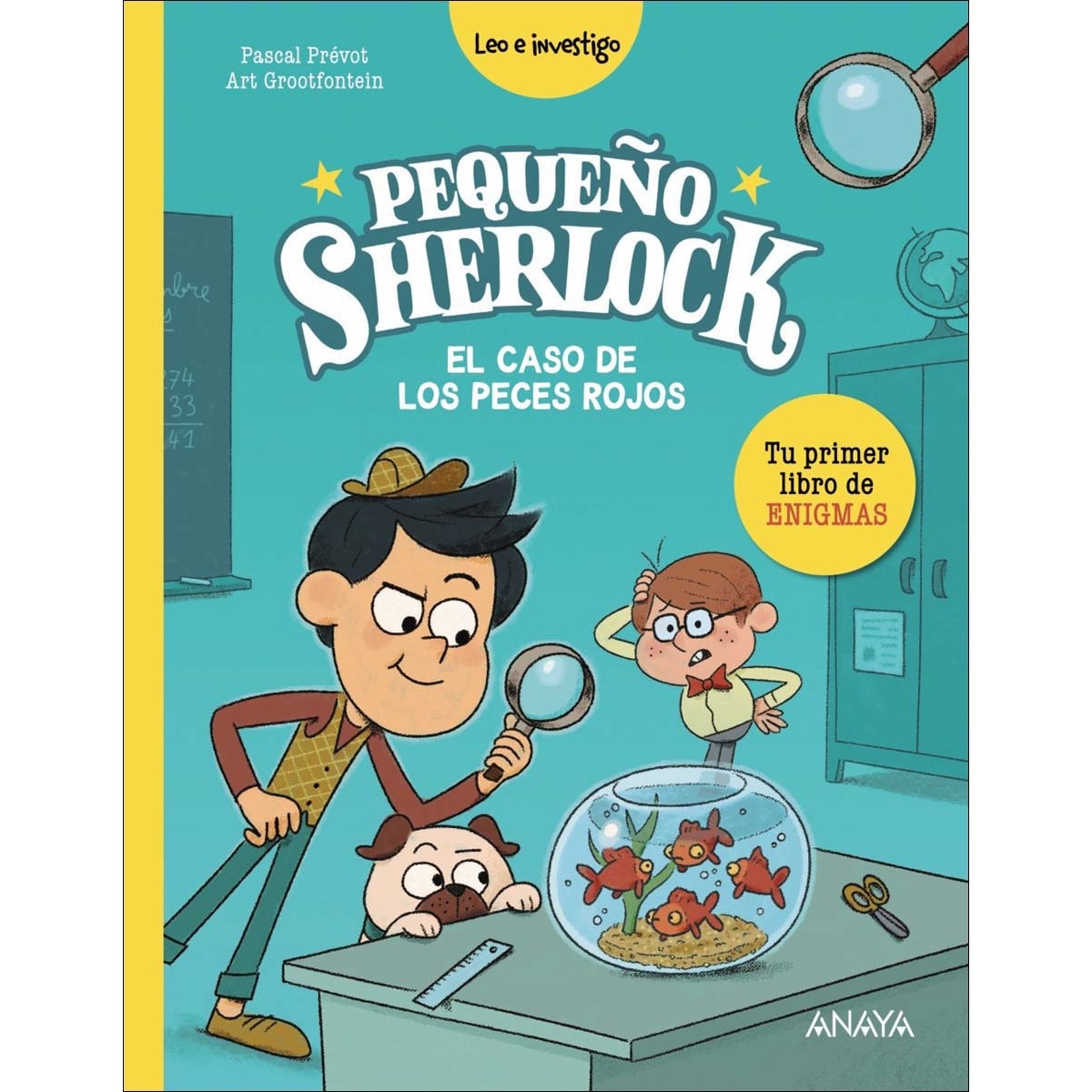 Imagem 0 de Pequeño Sherlock: El caso de los peces rojos: Tu primer libro de enigmas