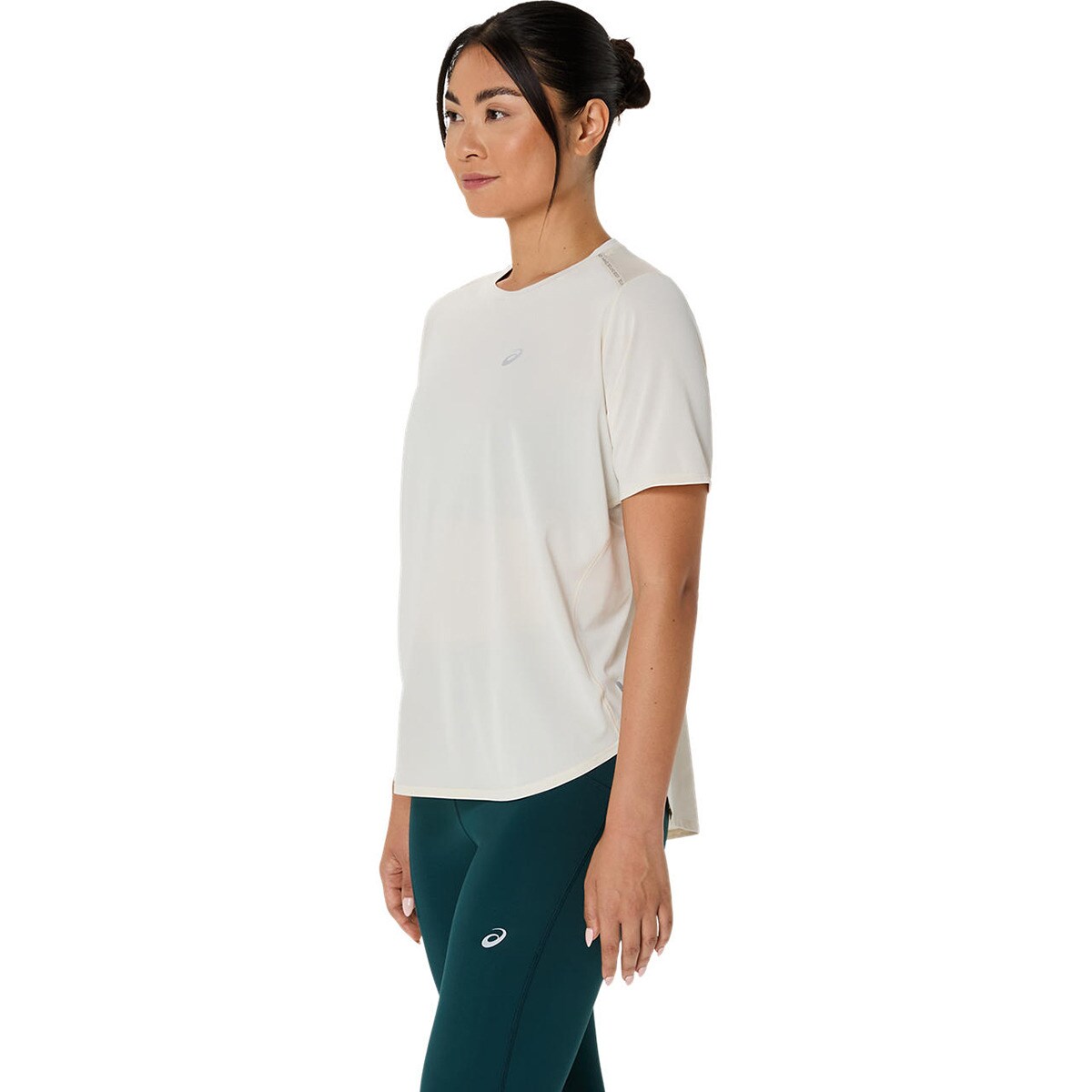 T-shirt de Mulher Road SS Top Branco-3