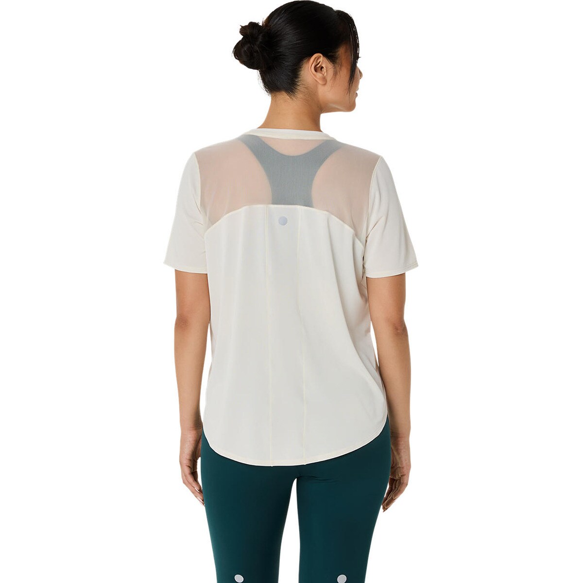 T-shirt de Mulher Road SS Top Branco-2