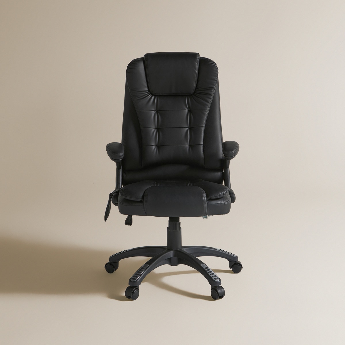 Silla de escritorio con masaje Byron El Corte Inglés Negro-2