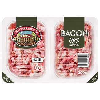 cintas de bacon sin gluten sin lactosa pack 2 x 100 g envase 200 g - Casa Tarradellas