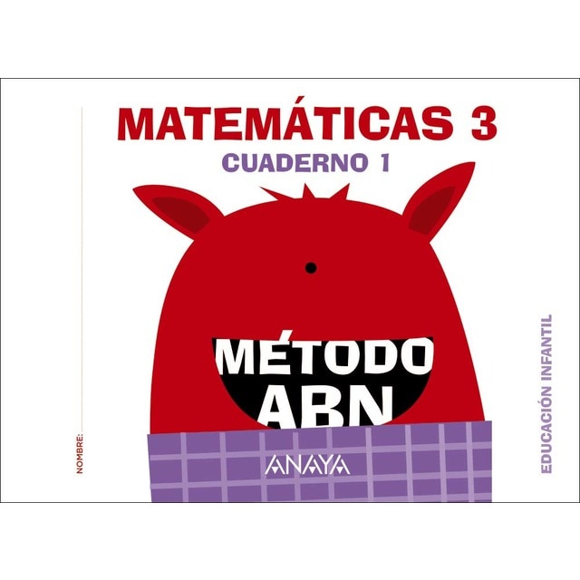 Imagen 0 de Matemáticas ABN. Nivel 3. Cuaderno 1.  (Tapa blanda)