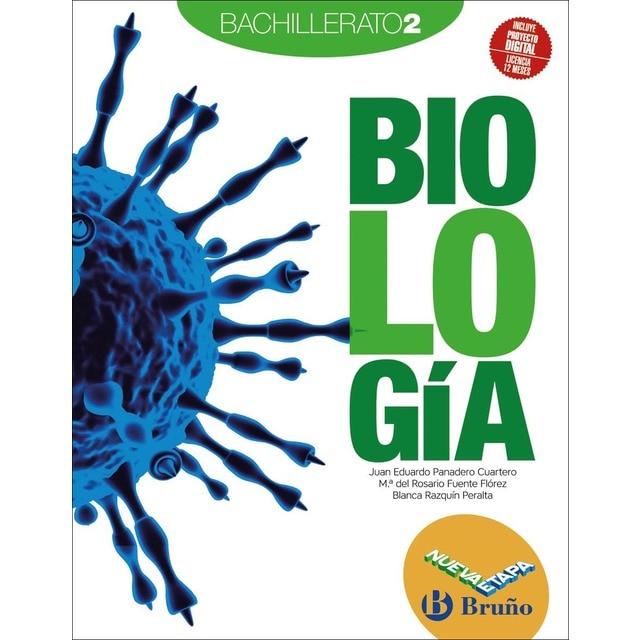 Imagen 0 de Biología 2 Bachillerato Nueva etapa Bruño