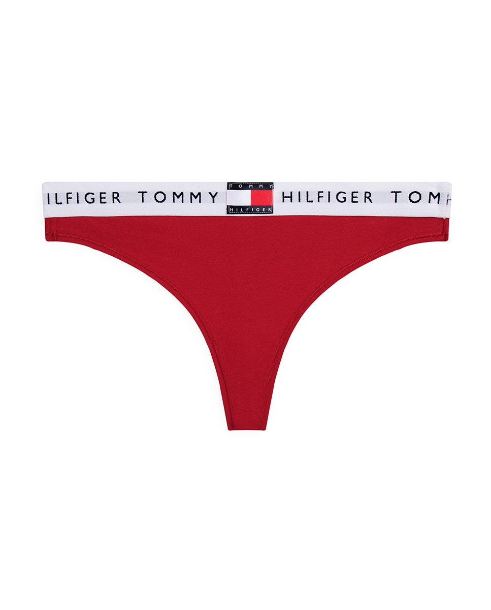 Tanga Heritage com Inscrição na Cintura Vermelho-5