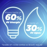 anti-odour washing machine liquid detergent for short cycles bottle 37 dose