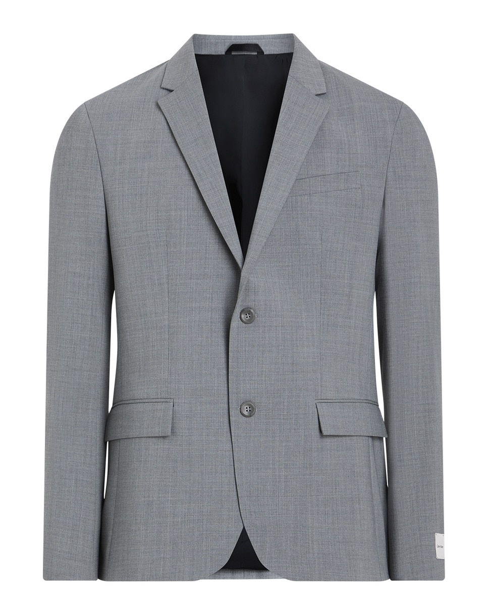 Blazer Clássico Cinzento-escuro-1