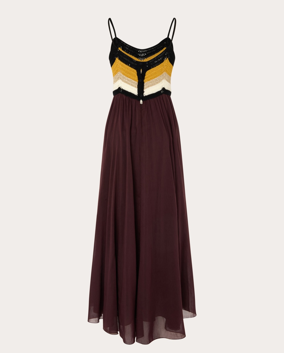Vestido comprido Preto-2