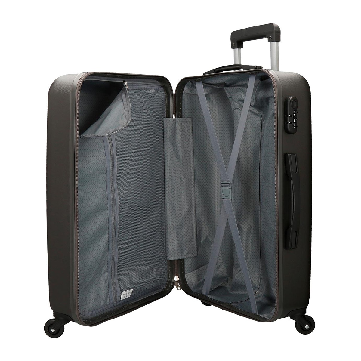 Trolley abs 65cm.4r. roll road flex 5
