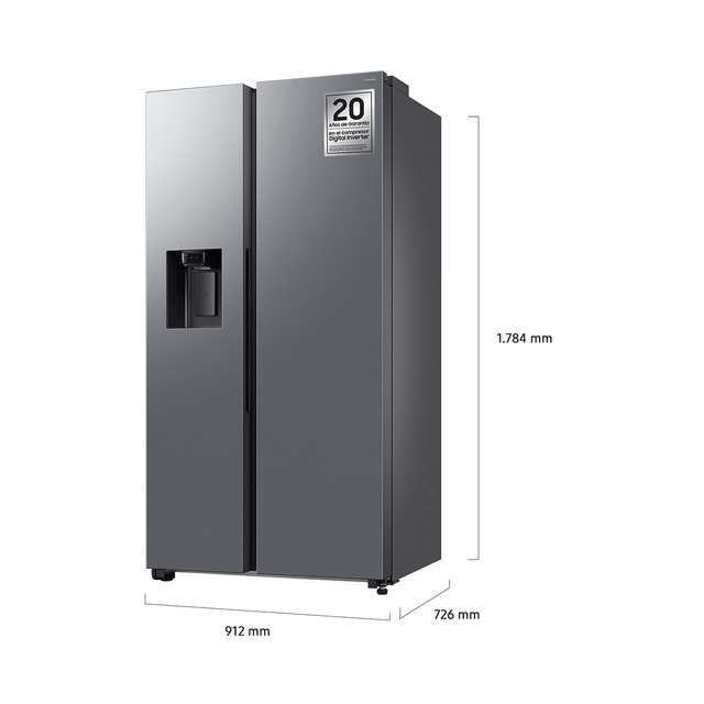 Thumbnail 1 de Samsung Bespoke AI frigorífico 640L inox 178cm