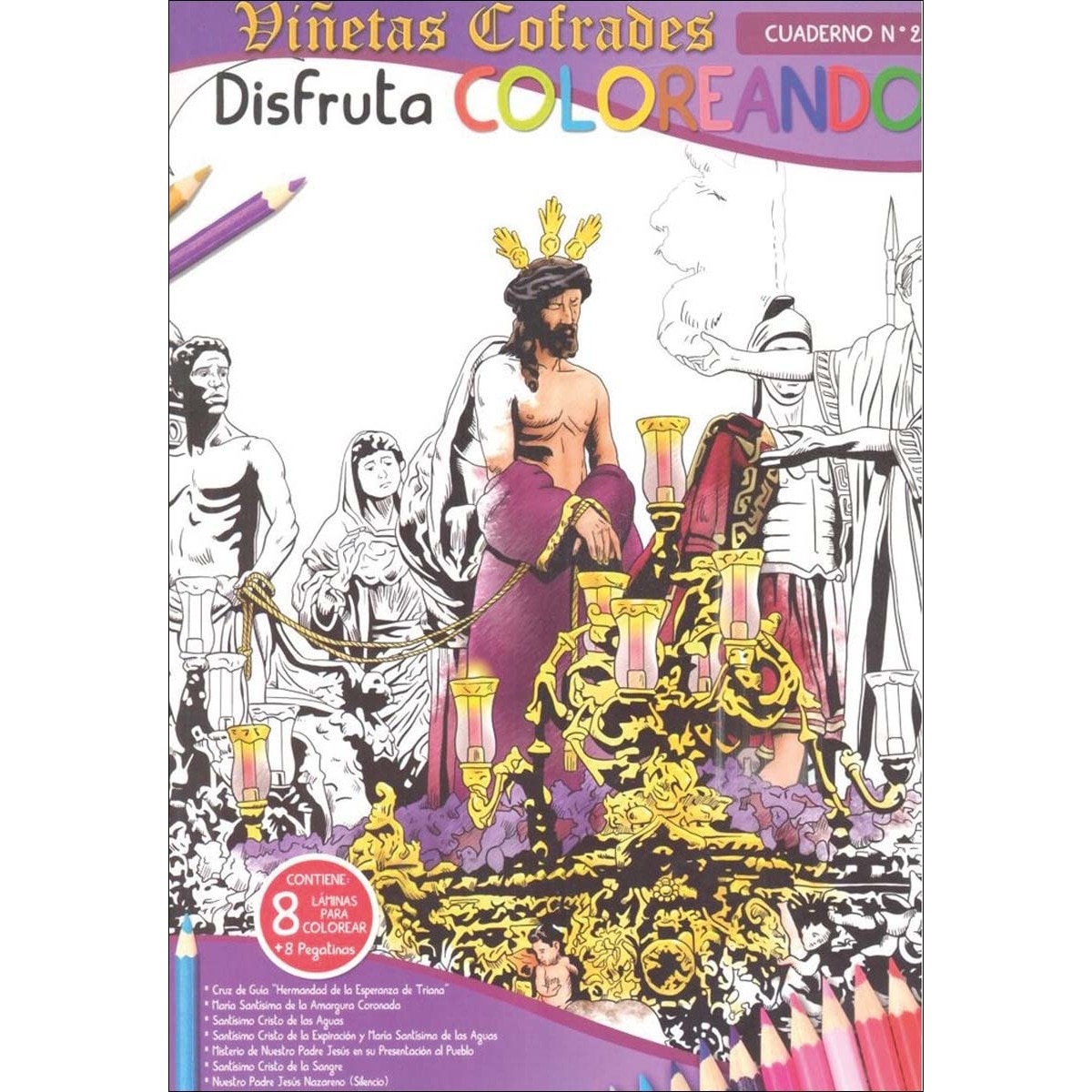 Imagem 0 de Disfruta coloreando viñetas cofrades 2