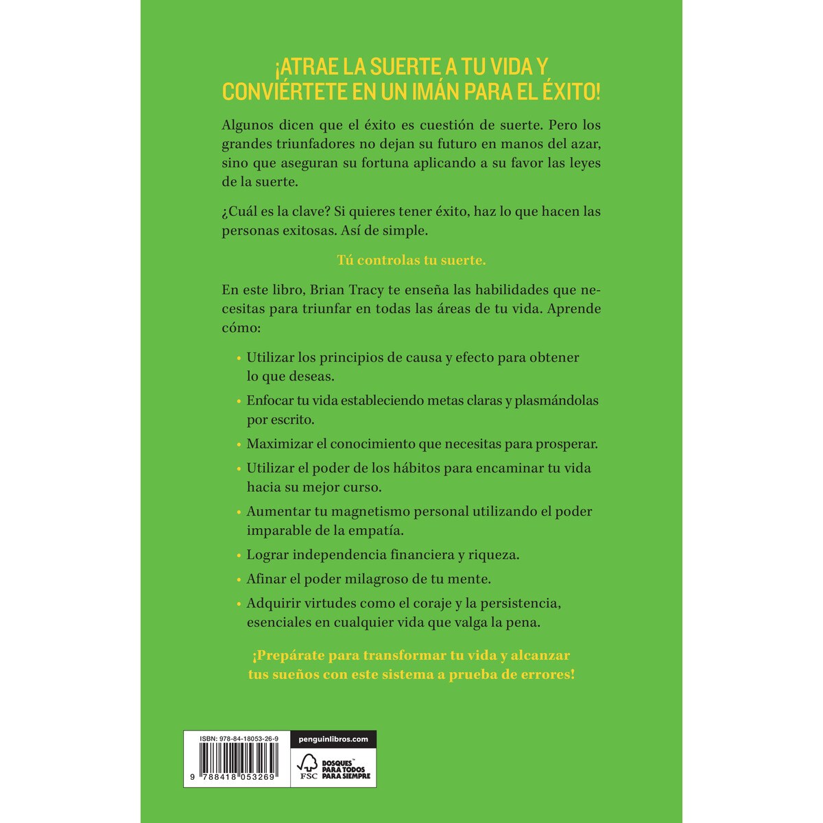 Las leyes de la suerte: Un sistema para el éxito a prueba de errores (Capa mole) 2