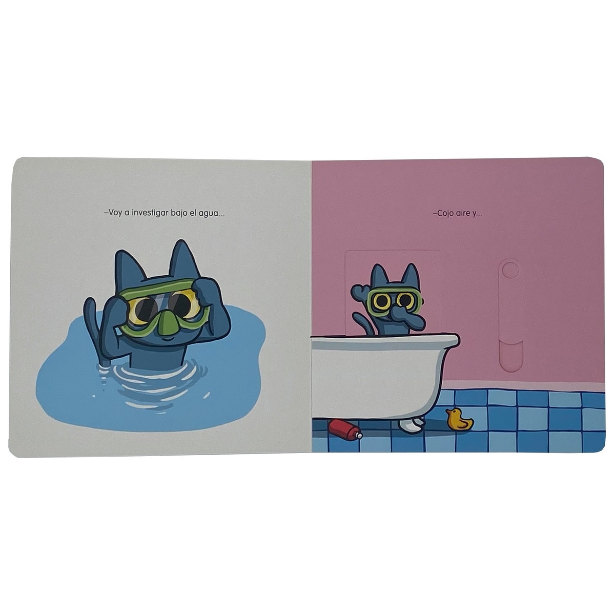 Minino y la bañera 4