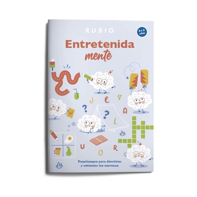 Imagen 0 de EntretenidaMENTE. Pasatiempos para divertirse y estimular las neuronas (8&9 años)