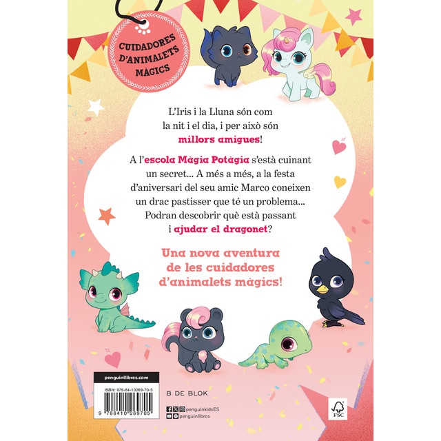 Imagen 0 de Iris i Lluna: cuidadores d'animalets màgics 3 - Un aniversari molt dolç!  (Tapa blanda)