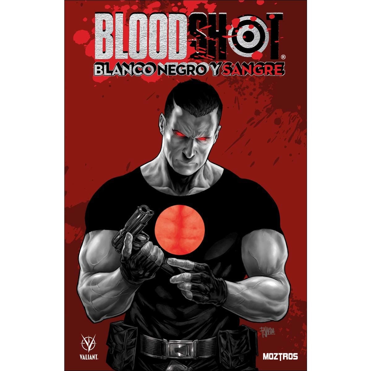 Bloodshot: Blanco, Negro y Sangre (Capa mole) 1