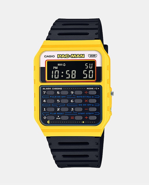 Imagen 0 de Reloj unisex 50th Anniversary tie up with Pac-Man CA-53WPC-1BER de resina
