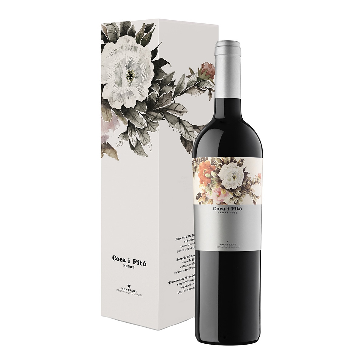 Estuche vino tinto cataluña Coca i Fitó 2015 Montsant 1