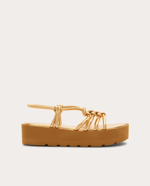Imagen 0 de Sandalias planas Hebe de piel