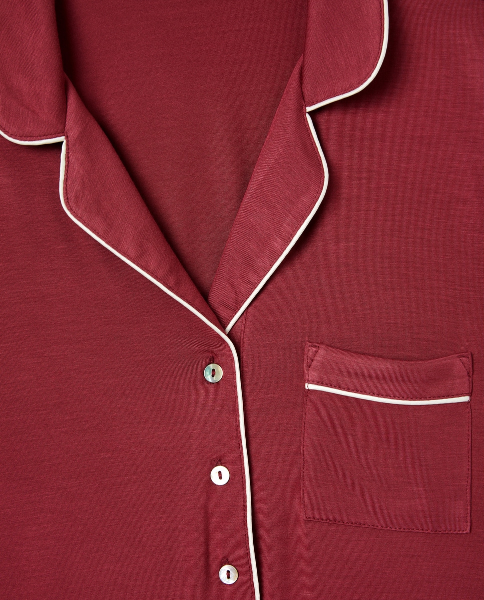 Camison Solapa Botones 200 Rosa-4