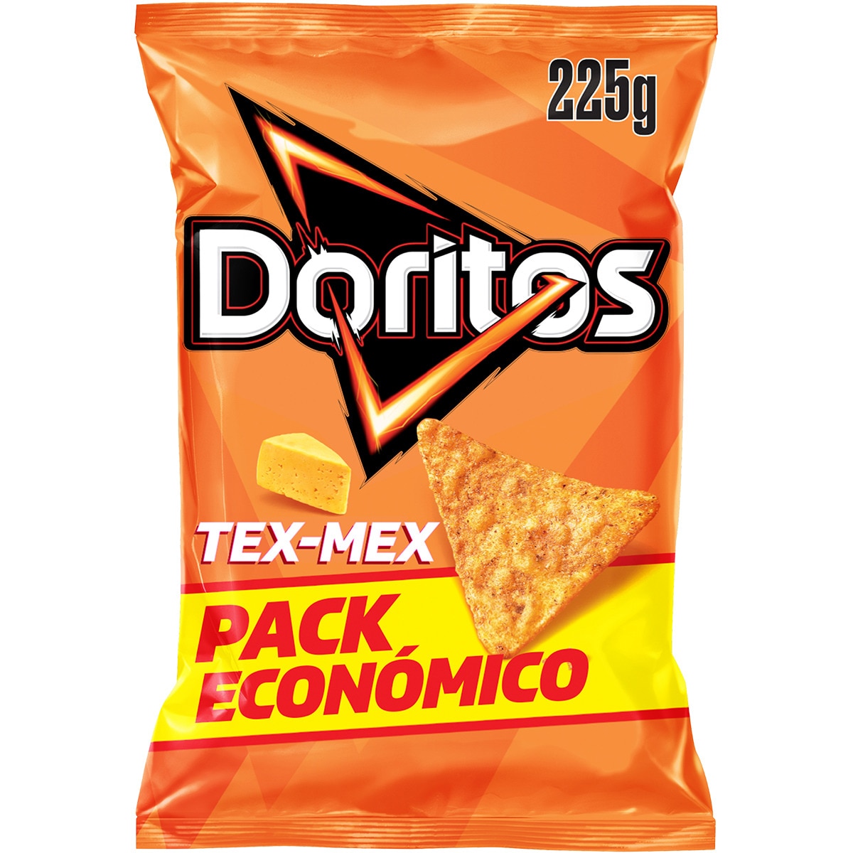 Aperitivos de maíz sabor tex-mex pack económico bolsa 225 g - Doritos