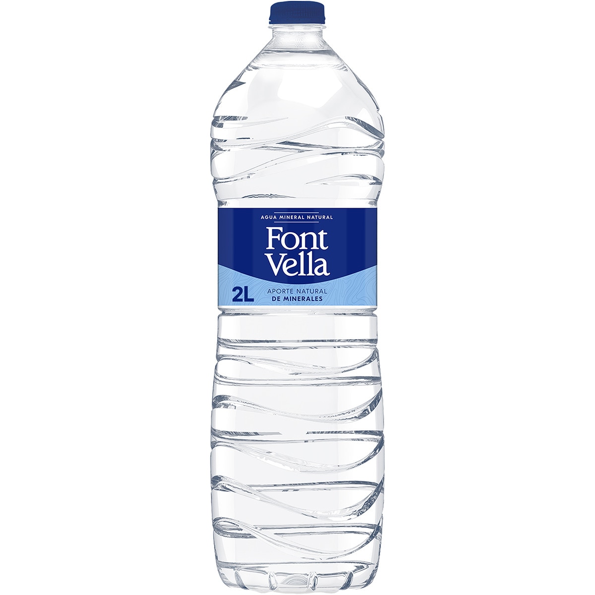 Agua mineral natural botella 2 l - Font Vella