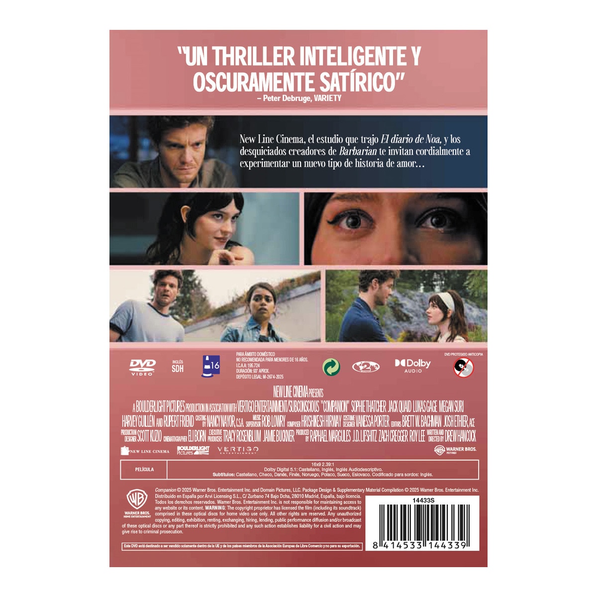 La acompañante (DVD) 2