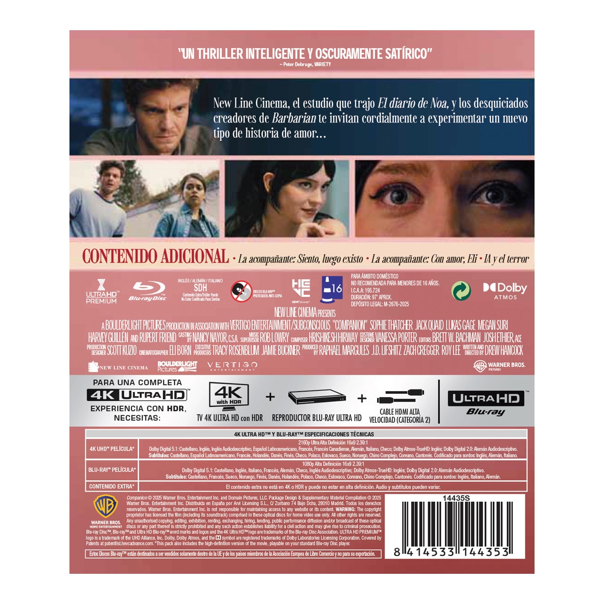 La acompañante (4K Ultra HD + Blu-Ray) 2