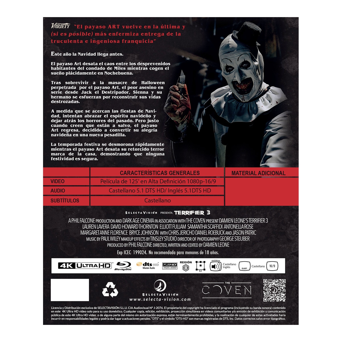 Terrifier 3 (4K Ultra HD + Blu-Ray) 2