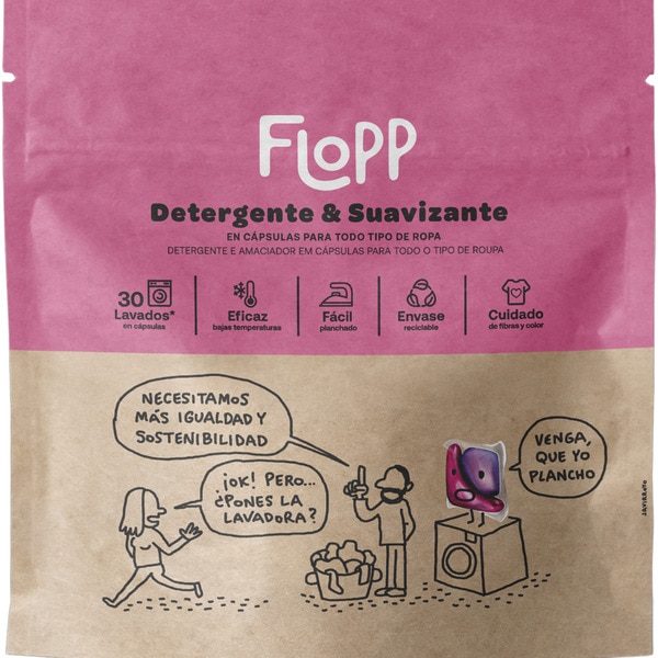 detergente & suavizante en cápsulas para todo tipo de ropa Tasche 30 Kapseln