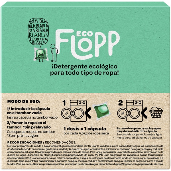 detergente ecológico para todo tipo de ropa Box 70 Kapseln