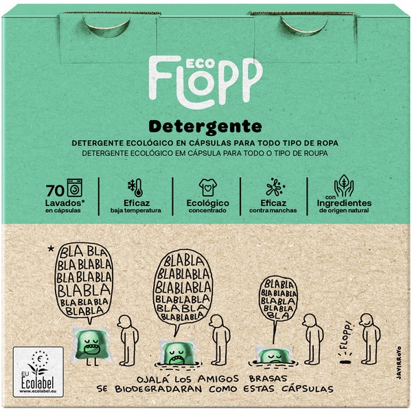 detergente ecológico para todo tipo de ropa Box 70 Kapseln