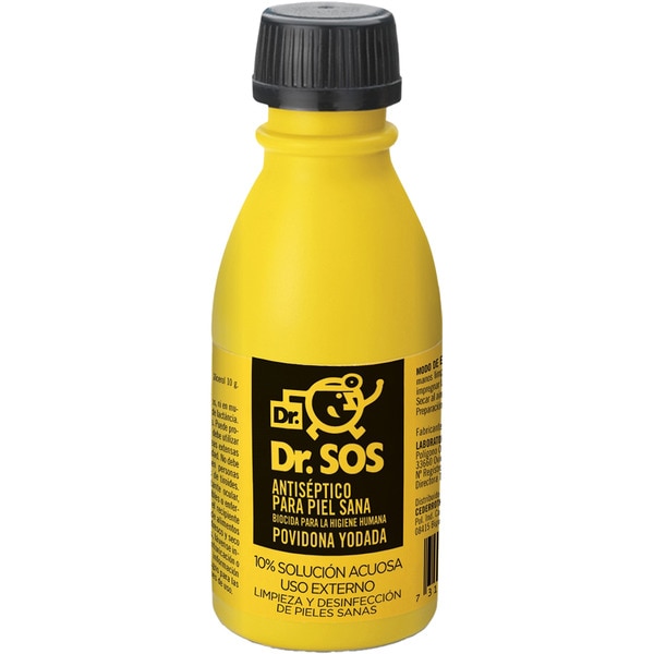 10% povidone iodine flask 125 ml