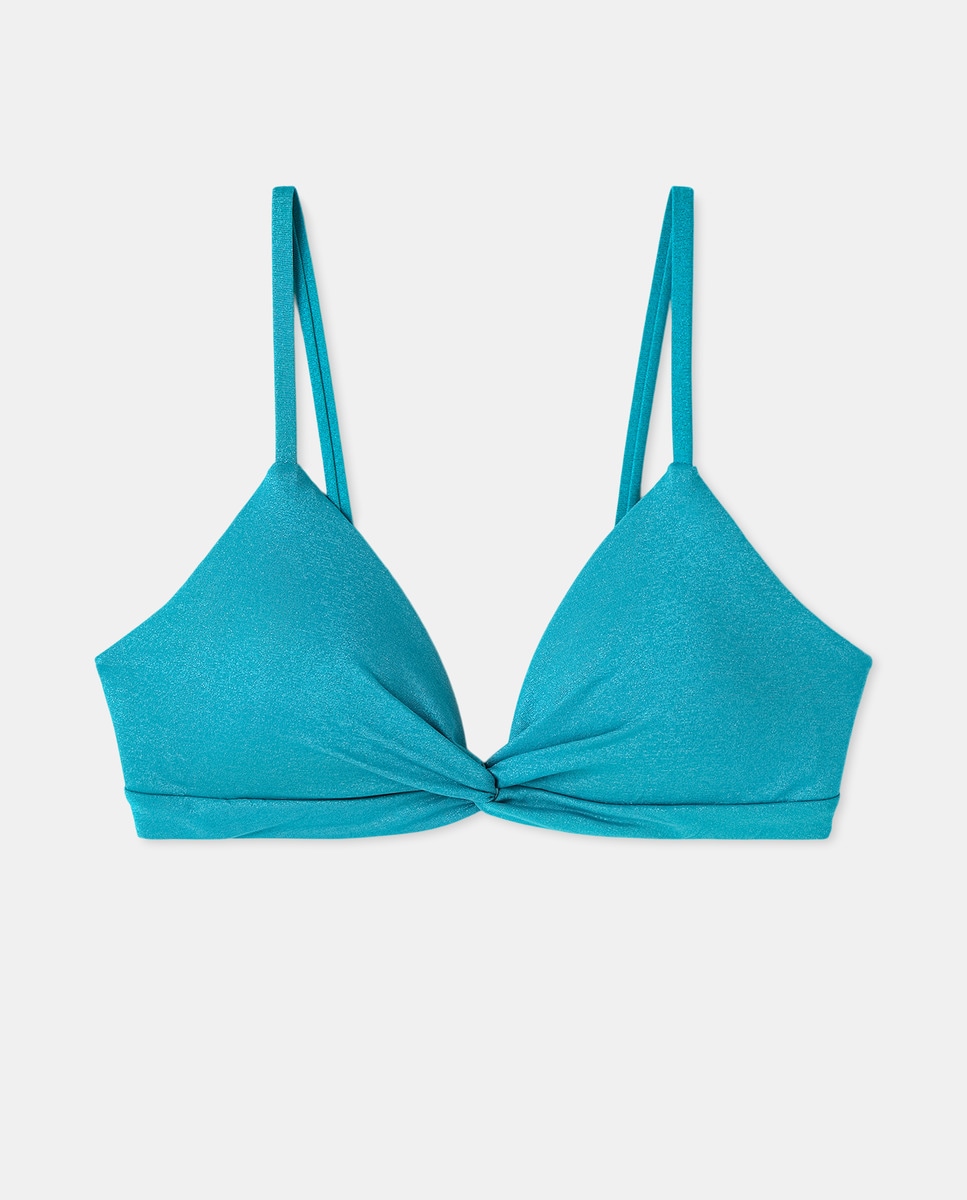 Top de Biquíni com Eva Foam 450 Turquesa-4