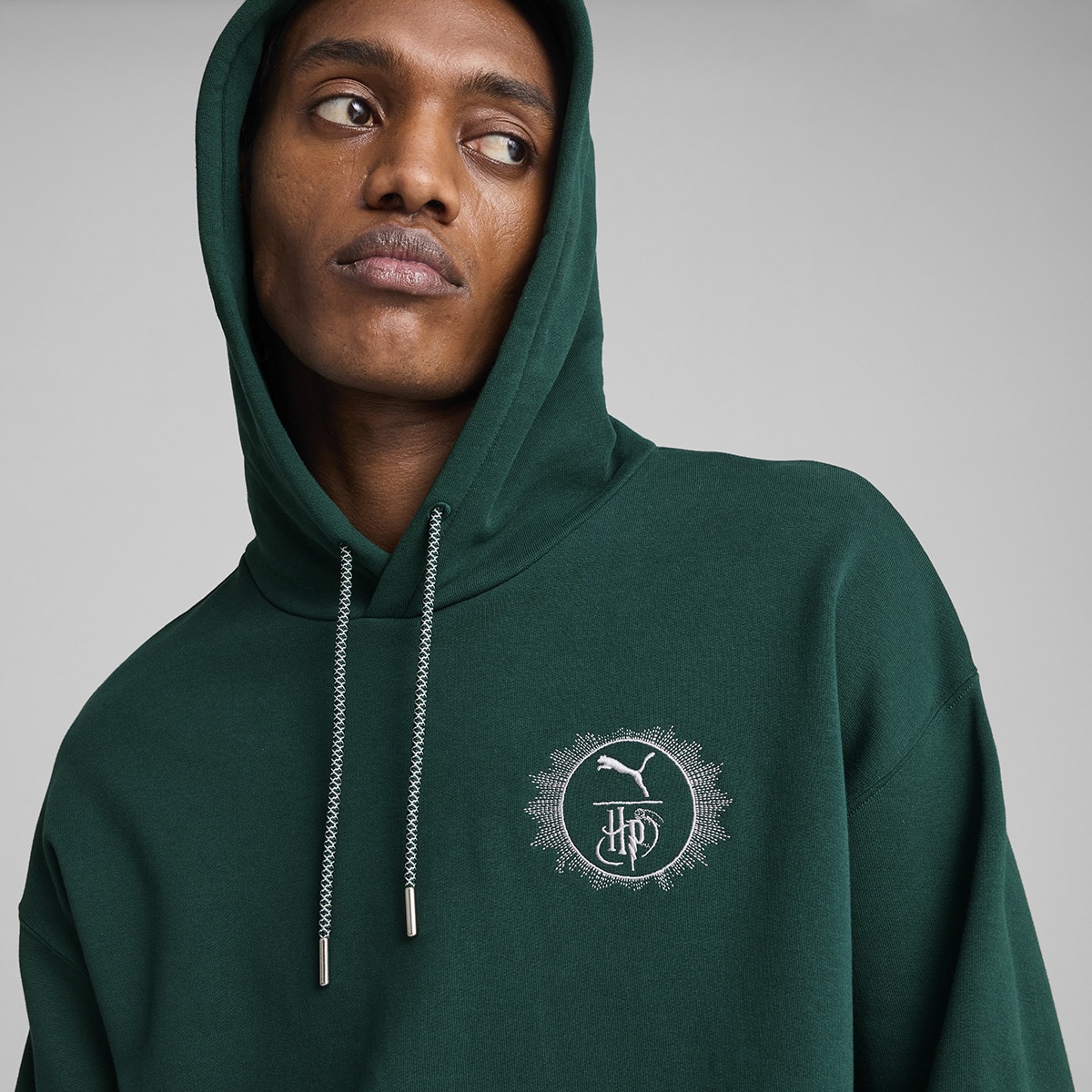 Sweatshirt de Homem Harry Potter Relaxed Graphic Hoodie TR Verde-3