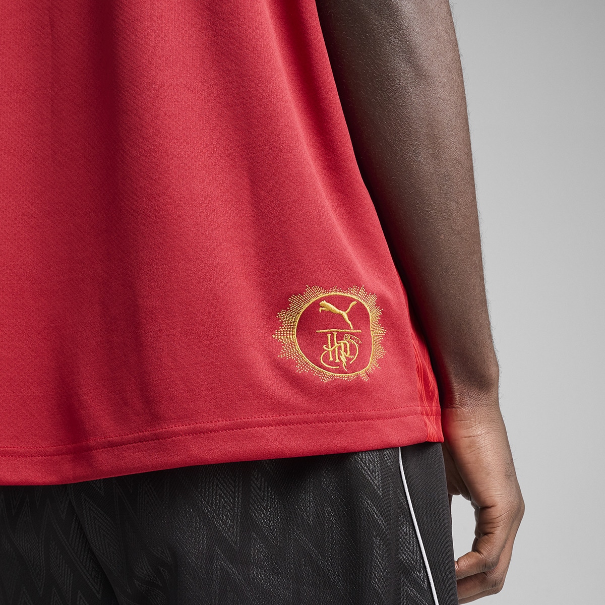 T-shirt de Homem Harry Potter Relaxed Football Jersey Vermelho-3