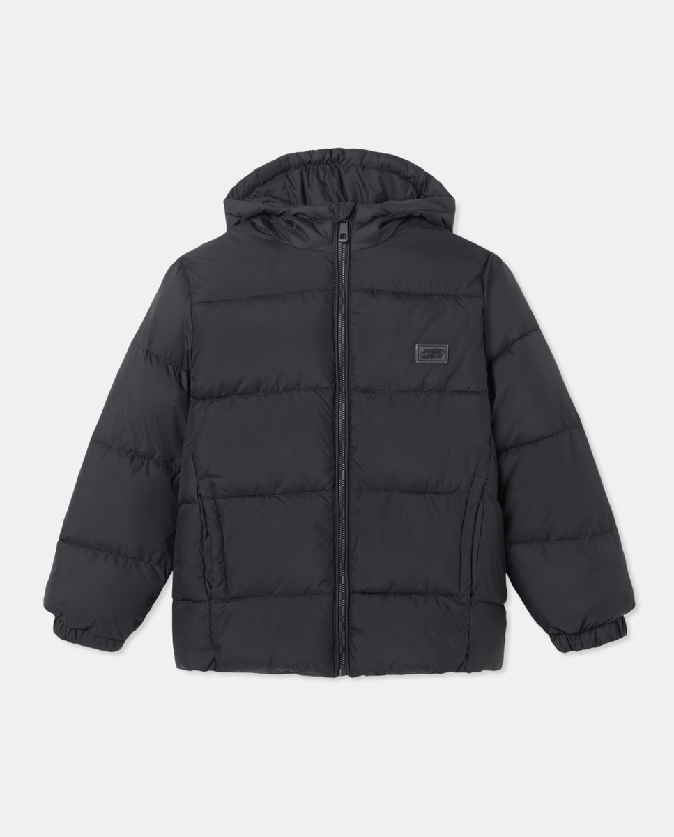 Parka Básica Lisa 830 Antracite-4