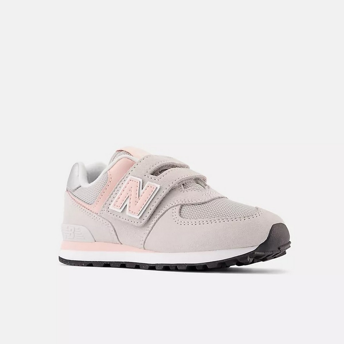 Sapatilhas Casual de Criança 574 Core Velcro Cinzento-3