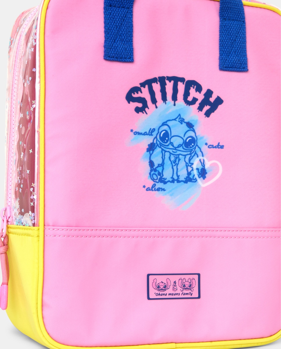 Mochila com Fantasia Stitch Multicolor-3