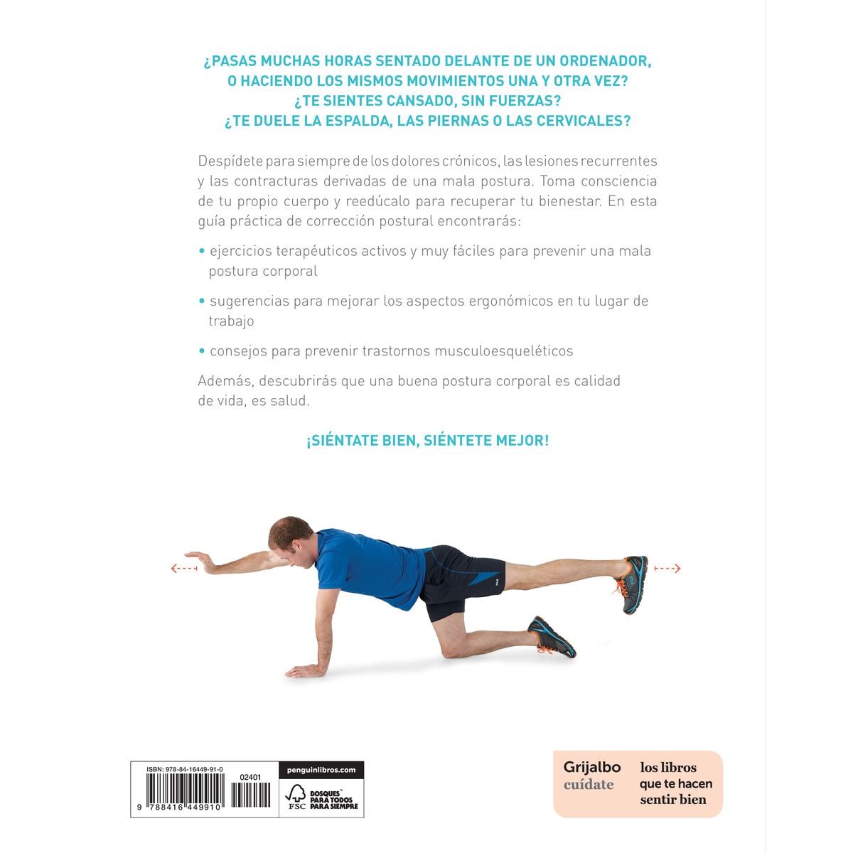 Ejercicios que te curan: Cómo corregir tu postura corporal (Tapa