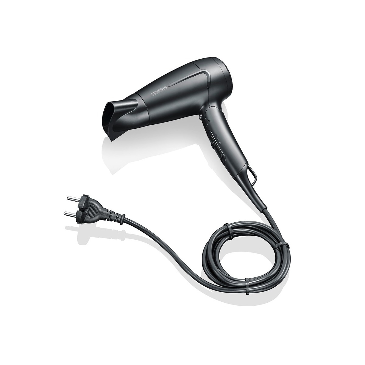 Secador de Cabelo Severin HT0159 de Viagem de 1600 W - Preto Preto-2