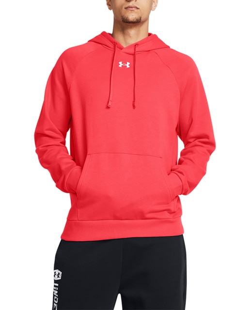 Imagen 0 de Sudadera casual de hombre Ua Rival Fleece Hoodie-Red Under Armour