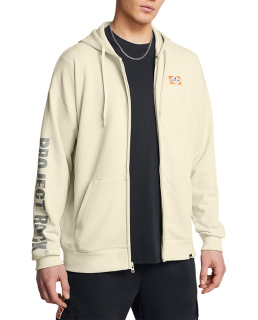 Imagen 0 de Sudadera casual de hombre Pjt Rck Hwt Fz Tools-Brn Under Armour