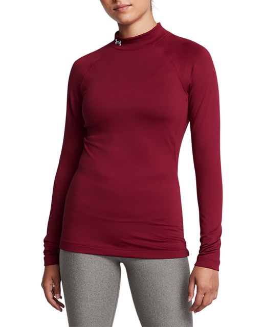 Imagen 0 de Sudadera de mujer UA Cg Authentics Mockneck-Red Under Armour