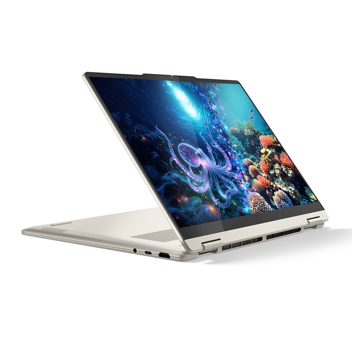 Convertible 2 en 1 Lenovo Yoga 7 14ILL10 Copilot+PC, Intel Core Ultra 7-258V, 32GB, 1TB SSD, 14", W11 Seashell-3