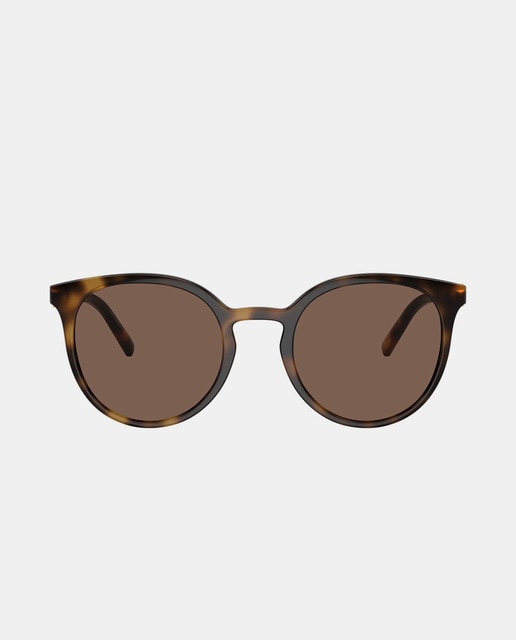 Imagen 0 de Gafas de sol de mujer redondas en color havana