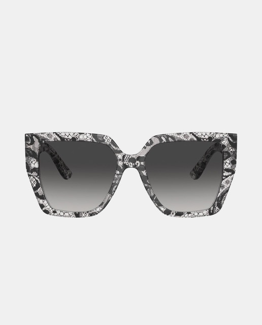 Imagen 0 de Gafas de sol de mujer cuadradas de acetato negras
